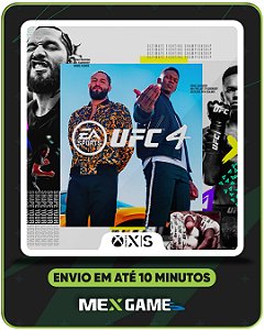 UFC 4 - XBOX SERIES X|S - MÍDIA DIGITAL