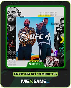 UFC 4 - XBOX ONE - MÍDIA DIGITAL