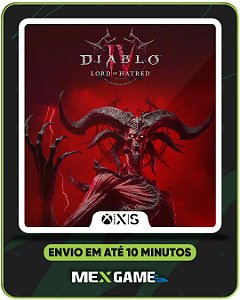 DIABLO IV: LORD OF HATRED (DLC) - XBOX SERIES X|S - MÍDIA DIGITAL