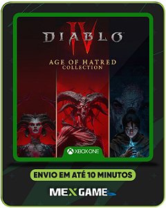 DIABLO IV: AGE OF HATRED COLLECTION - XBOX ONE - MÍDIA DIGITAL