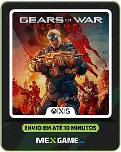 GEARS OF WAR: JUDGMENT - XBOX SERIES X|S - MÍDIA DIGITAL