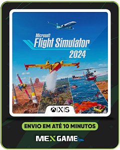 MICROSOFT FLIGHT SIMULATOR 2024 - XBOX SERIES X|S - MÍDIA DIGITAL