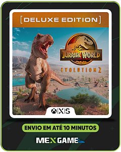 JURASSIC WORLD EVOLUTION 2 DELUXE - XBOX SERIES X|S - MÍDIA DIGITAL