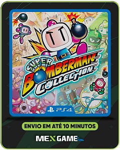 SUPER BOMBERMAN COLLECTION - PS4 - MIDIA DIGITAL