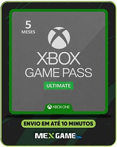 GAME PASS ULTIMATE 5 MESES - XBOX ONE- MÍDIA DIGITAL