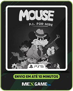 MOUSE: P.I. FOR HIRE - PS5 - MIDIA DIGITAL