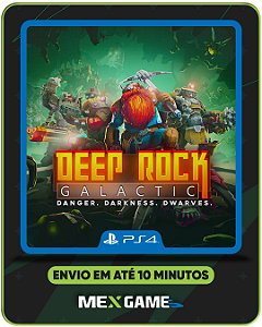 DEEP ROCK GALACTIC - PS4 - MIDIA DIGITAL