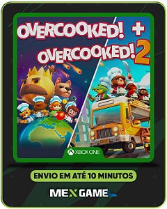 OVERCOOKED + OVERCOOKED! 2 - XBOX ONE - MÍDIA DIGITAL