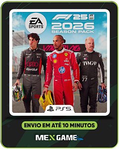 PACOTE F1 26 (DLC) - PS5 - MIDIA DIGITAL