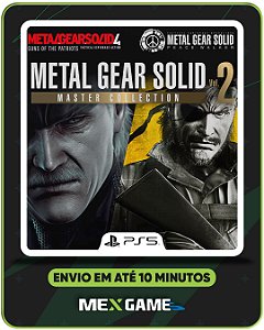 METAL GEAR SOLID: MASTER COLLECTION VOL. 2 (PRE-VENDA) - PS5 - MIDIA DIGITAL