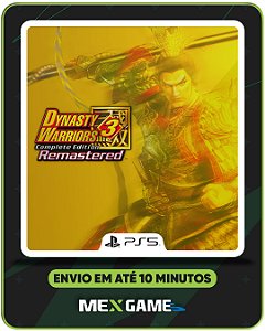 DYNASTY WARRIORS 3: COMPLETE EDITION REMASTERED (PRE-VENDA) - PS5 - MIDIA DIGITAL