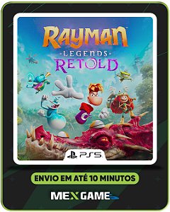 RAYMAN LEGENDS RETOLD (PRE-VENDA) - PS5 - MIDIA DIGITAL