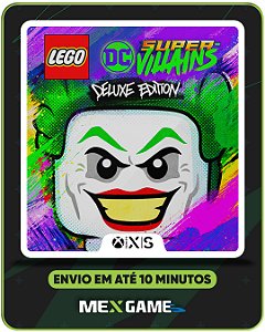 LEGO DC SUPER-VILÕES DELUXE EDITION - XBOX SERIES X|S - MÍDIA DIGITAL