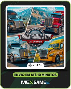 TRUCK SIMULATOR US DRIVER - PS5 - MÍDIA DIGITAL