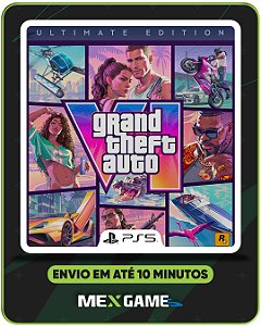 GRAND THEFT AUTO (GTA) VI ULTIMATE EDITION - (PRÉ-VENDA) - PS5 - MIDIA DIGITAL
