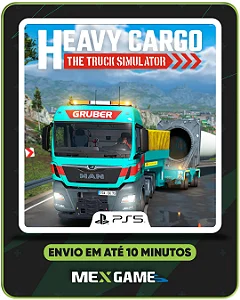 HEAVY CARGO - THE TRUCK SIMULATOR - PS5 - MÍDIA DIGITAL
