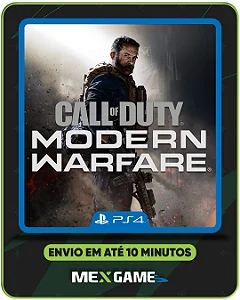 CALL OF DUTY MODERN WARFARE - PS4 - MÍDIA DIGITAL