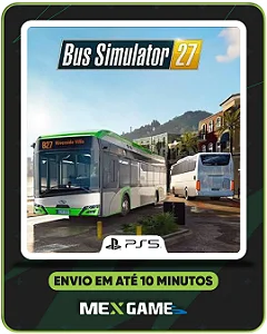 BUS SIMULATOR 27 - PS5 - MÍDIA DIGITAL