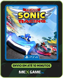 TEAM SONIC RACING - PS4 - MÍDIA DIGITAL