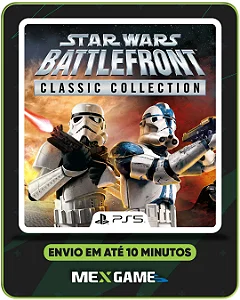 STAR WARS BATTLEFRONT CLASSIC COLLECTION - PS5 - MÍDIA DIGITAL