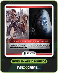 TERRA-MÉDIA: CONJUNTO DAS SOMBRAS - PS5 - MÍDIA DIGITAL