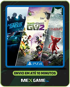 PACOTE FAMILIAR EA - PS4 - MÍDIA DIGITAL