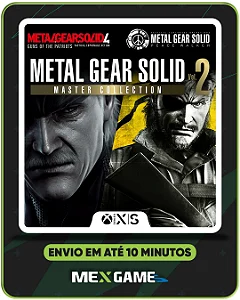 METAL GEAR SOLID: MASTER COLLECTION VOL.2 - XBOX SERIES X|S - MÍDIA DIGITAL