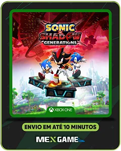 SONIC X SHADOW GENERATIONS - XBOX ONE - MÍDIA DIGITAL