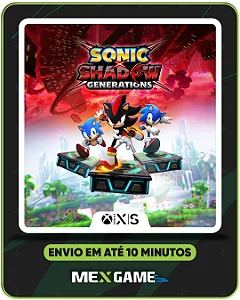 SONIC X SHADOW GENERATIONS - XBOX SERIES X|S - MÍDIA DIGITAL