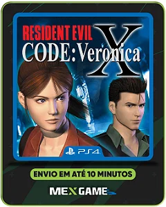 RESIDENT EVIL CODE VERONICA X - PS4 - MÍDIA DIGITAL