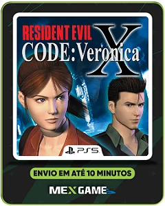 RESIDENT EVIL CODE VERONICA X - PS5 - MÍDIA DIGITAL