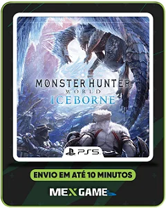 MONSTER HUNTER WORLD: ICEBORNE MASTER EDITION - PS5 - MÍDIA DIGITAL