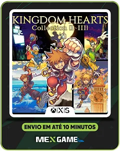 KINGDOM HEARTS COLLECTION [I～III] - XBOX SERIES X|S - MÍDIA DIGITAL