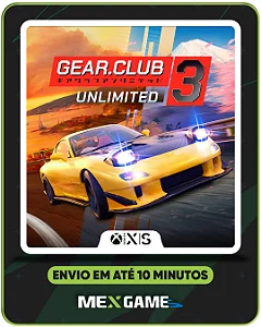 GEAR.CLUB UNLIMITED 3 - XBOX SERIES X|S - MÍDIA DIGITAL