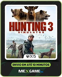 HUNTING SIMULATOR 3 - XBOX SERIES X|S - MÍDIA DIGITAL