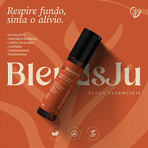 Blend De Óleos Essenciais Terapêutico - Respiração