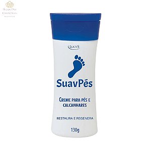 Creme Para Pés e Calcanhares SuavPés Restaura e Regenera - Para Calos e Rachaduras - 130g Lucy's