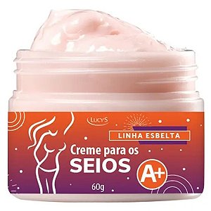 Creme para Seios A+ - Estimula O Crescimento e Aumento Nos Seios - Com Commipheroline e Adipofill Lucys 60g.