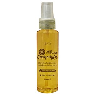 Fluido Iluminador Camomila - Clareia Naturalmente e Revitaliza Cabelos Claros - 100ml