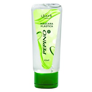 Máscara Plástica Pepino Facial - Para Limpeza Profunda Da Pele e Controla a Oleosidade Lucy's 65ml.