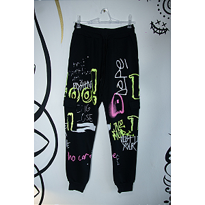 Calça Cargo Grafitada BOO