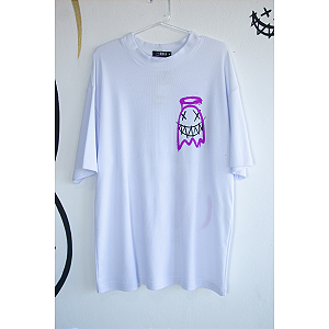 Camiseta Oversized BOO - Malha Piquet