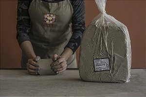 ARGILA BRANCA SHIRO COM CHAMOTE - 10KG