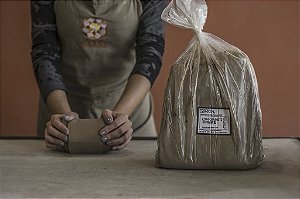 ARGILA CREME COM CHAMOTE - 10KG