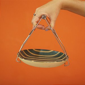 PINÇA PARA ESMALTAÇÃO DE PRATOS