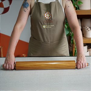 ROLO DE MADEIRA SELMO 45cm