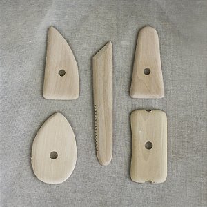 KIT ESTECAS - RASPADORES DE MADEIRA