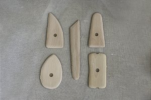 KIT ESTECAS - RASPADORES DE MADEIRA