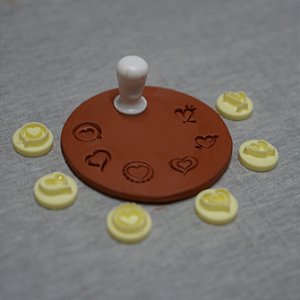 KIT CARIMBOS - CORAÇÕES 2CM