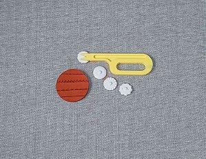 CARRETILHA C/ 4 DISCOS